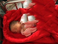 恭喜广州L女士，喜得贵子