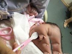 恭喜梅女士助孕成功